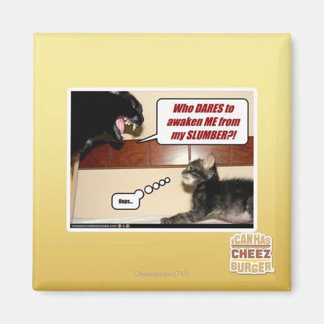 Who dares awaken me? magnet (Front)