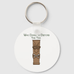 Who Dares to Disturb the Tiki Key Ring
