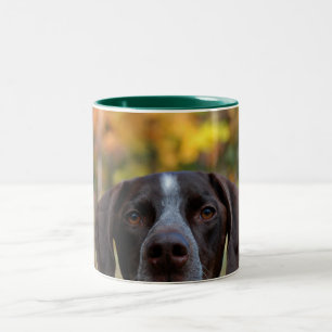 Who Dat Dog? Two-Tone Coffee Mug