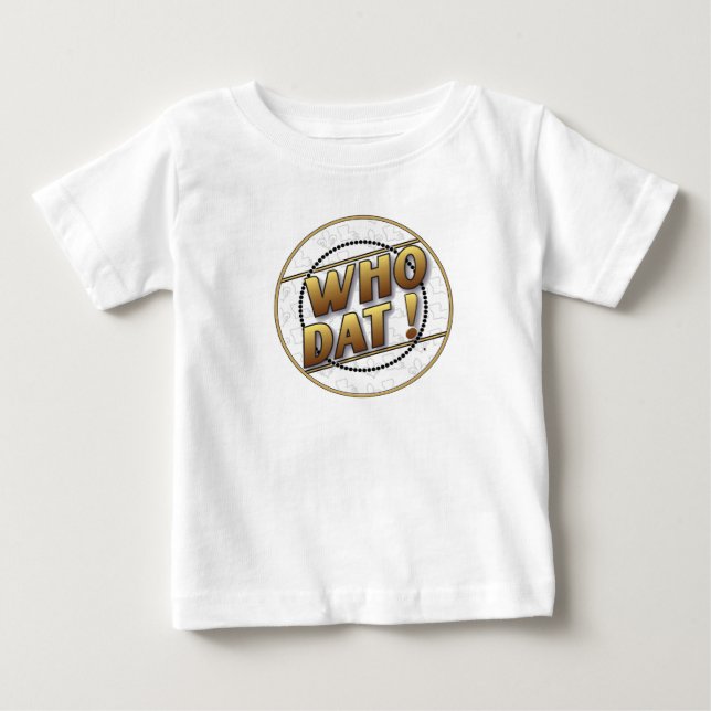 Who Dat t-shirts (Front)