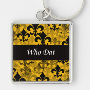 Who Dat t-shirts Key Ring