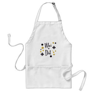 Who Dat t-shirts Standard Apron