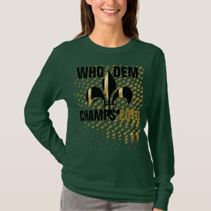 Who dem champs 2010/Black gold hearts/Fleur de Lis T-Shirt
