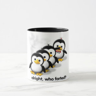 Who Farted Coffee Cup Mug