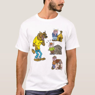 Who fears the Big Bully Wolf? Children T-Shirt