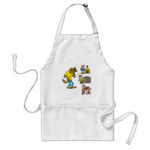 Who fears the Big Bully Wolf? Cooking Apron