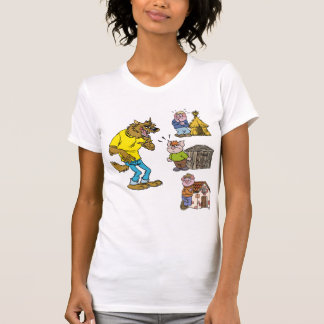 Who fears the Big Bully Wolf? Women T-Shirt