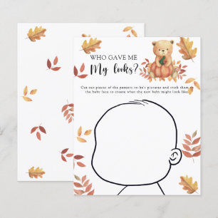 Who gave me my looks baby shower game