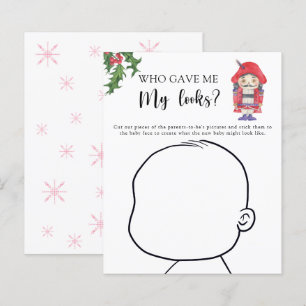 Who gave me my looks baby shower game