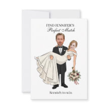 Who Has the Groom bridal shower scratch off Game
