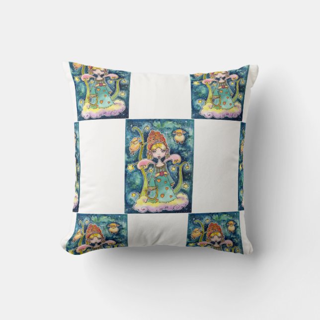 Who has the most beautiful sheep cushion (Front)