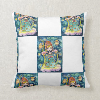 Who has the most beautiful sheep cushion