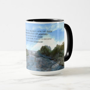 Who I am Today Inspirational Mug