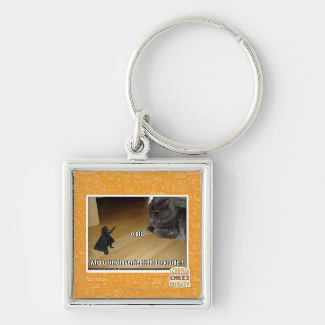 Who invented the dark side? key ring (Front)
