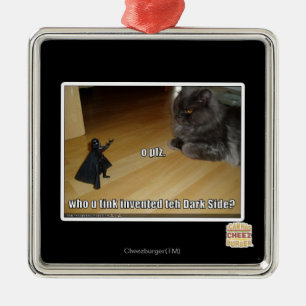 Who invented the dark side? metal tree decoration