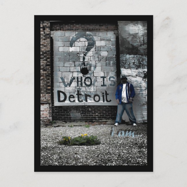 Who is Detroit (postcard) Postcard (Front)