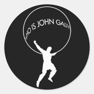 Who Is John Galt? sticker
