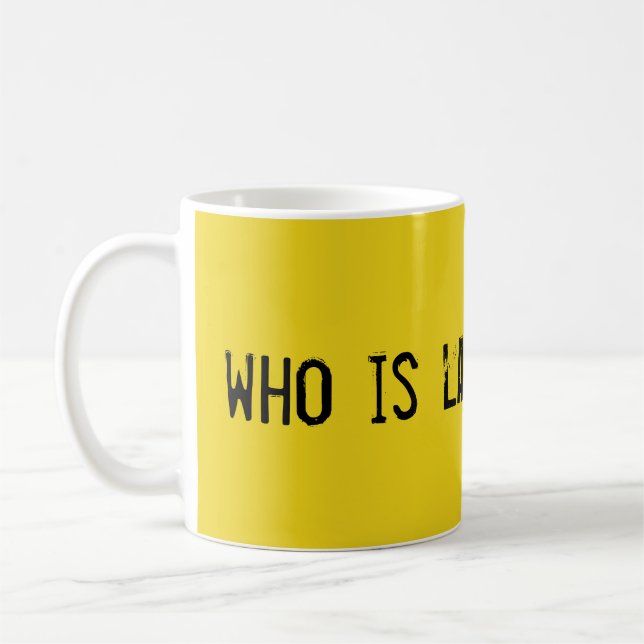 Who is Larken Rose?  Coffee Mug (Left)