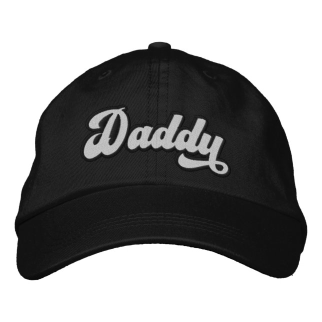 Who is the Daddy  Embroidered Hat (Front)