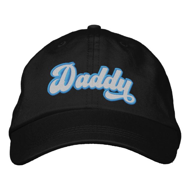Who is the Daddy  Embroidered Hat (Front)