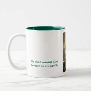 Who is Worthy Two-Tone Coffee Mug