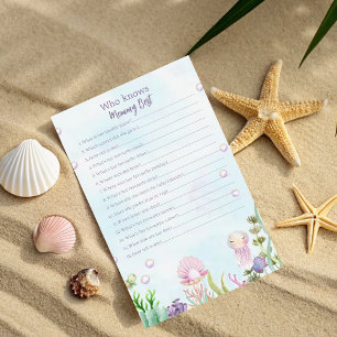 Who Knows Mummy Best Game