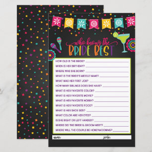 Who Knows the Bride Best - Fiesta