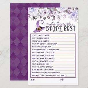 Who Knows the Bride Best - This Witch Hitched