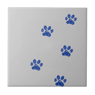 Who left the paw prints??? tile