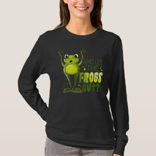 Who Let The Frogs Out Passover T-Shirt