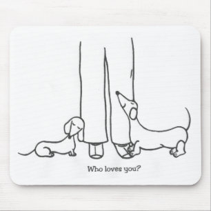 Who Loves You? Mousepad
