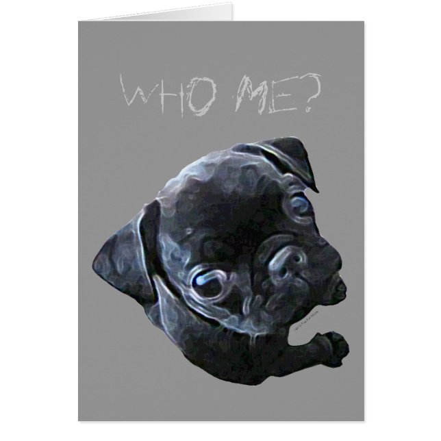 Who Me? Card (Front)