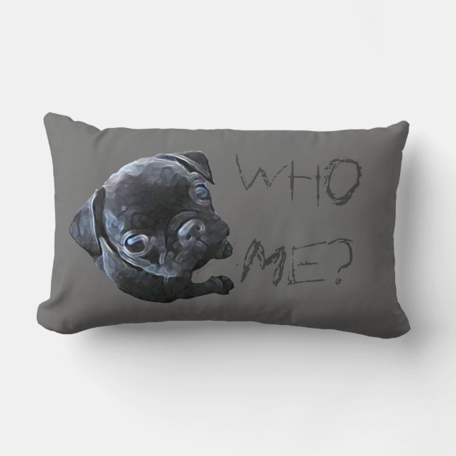 Who Me? Pillow (Front)
