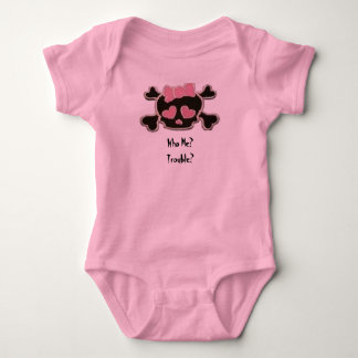 Who Me, Trouble? Baby Bodysuit