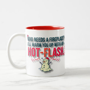 Who Needs a Fireplace? I’ll Warm You Up With a Hot Two-Tone Coffee Mug