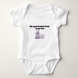 Who needs the Easter bunny? I've got Oma! Baby Bodysuit