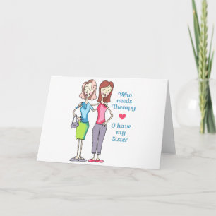 Who Needs Therapy Card