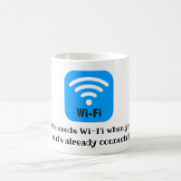 Who needs Wi-Fi when your soul’s already connected