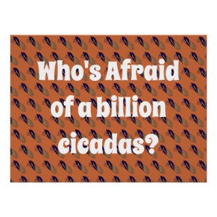 Who’s Afraid of a Billion Cicadas? Poster
