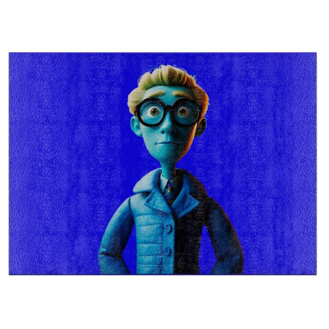 Who’s Looking at You Glass Cutting Board (Front)