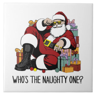 Who s the Naughty one Tile