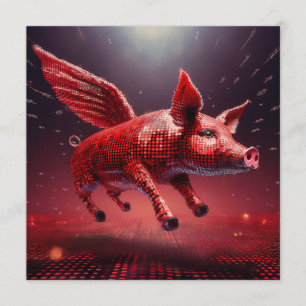 Who Says Pigs Can't Fly! Chile Invitation