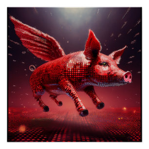 Who Says Pigs Can't Fly! Chile Poster