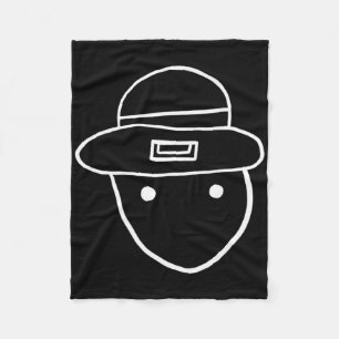 Who Seen Leprechaun Say Yea! Mobile Funny St. Patr Fleece Blanket