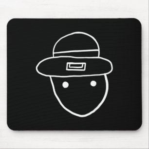 Who Seen Leprechaun Say Yea! Mobile Funny St. Patr Mouse Mat