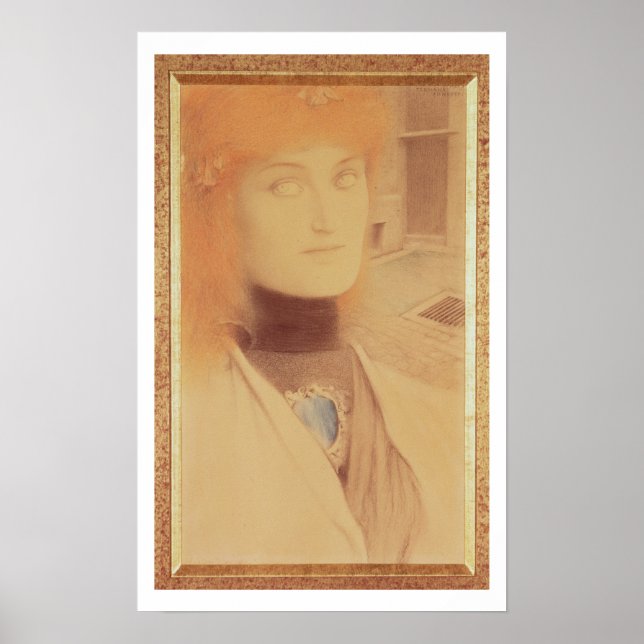 Who Shall Deliver Me? (coloured pencil on paper) Poster (Front)