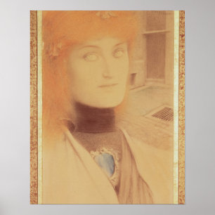 Who Shall Deliver Me? (coloured pencil on paper) Poster