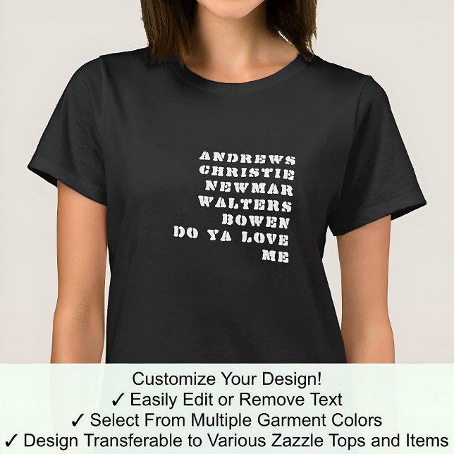 Who Shares My Name Famous Historical Celebrity 03W T-Shirt (Creator Uploaded)