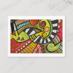 WHO SLICED MY TOMATO WITH A CUBIST KNIFE? ENCLOSURE CARD