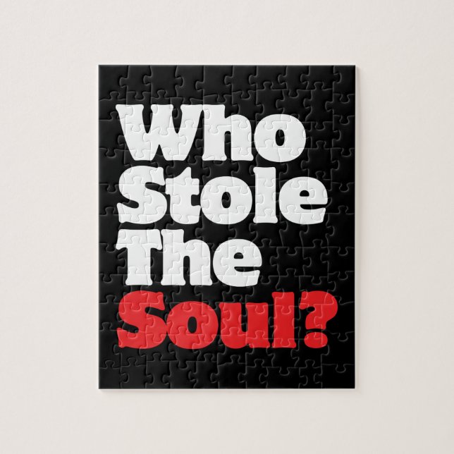 Who Stole The Soul? Jigsaw Puzzle (Vertical)